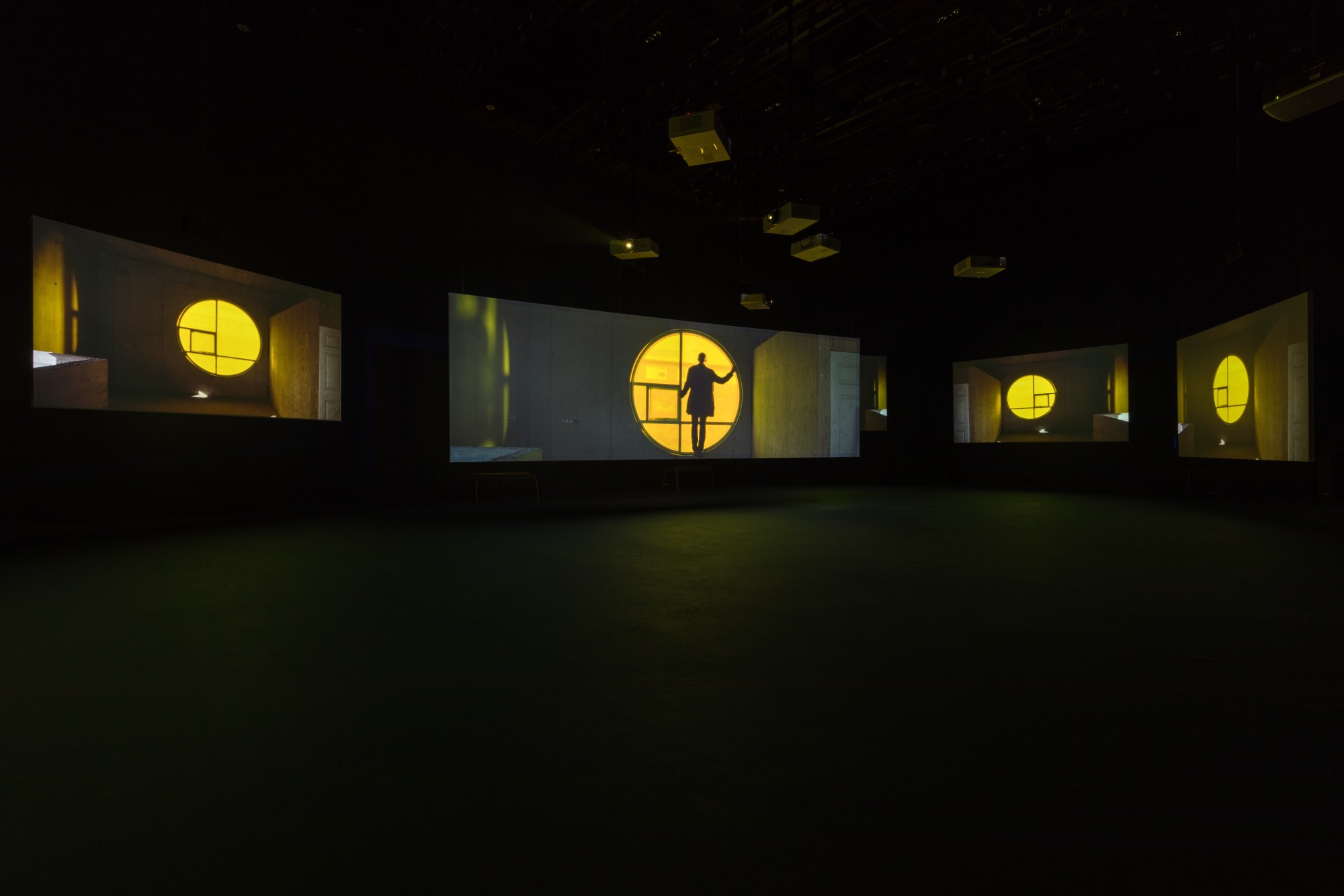 PLAYTIME. PLATFORM-L CONTEMPORARY ART CENTER, SEOUL, 2017  Seven screen ultra high definition video installation with 7.1 surround sound, 66'57"