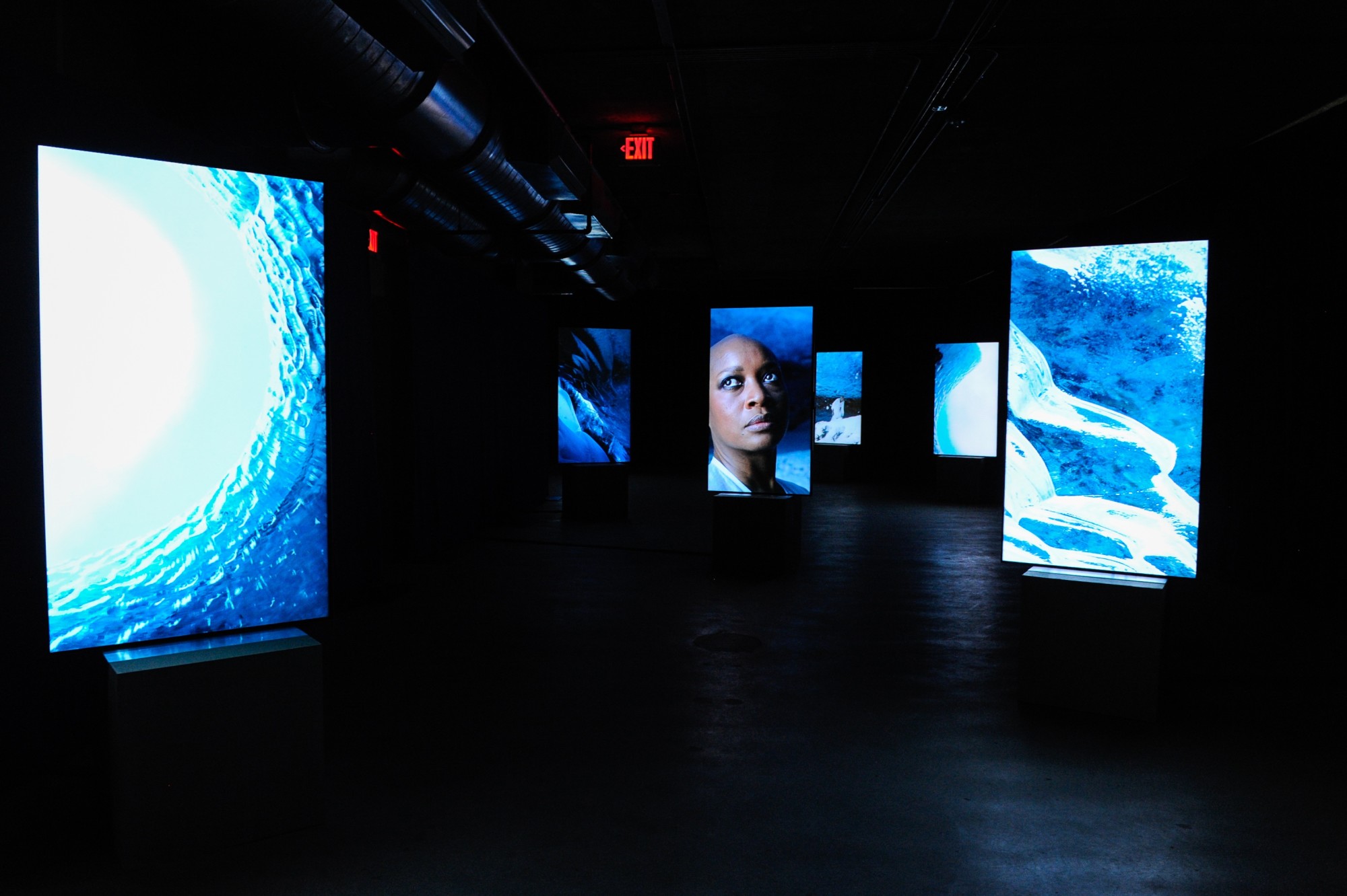 Stones Against Diamonds, Rolls-Royce Arts Programme. National YoungArts Foundation, Miami, 2015  58'28'', high definition video on 15 portrait screens, colour, stereo sound