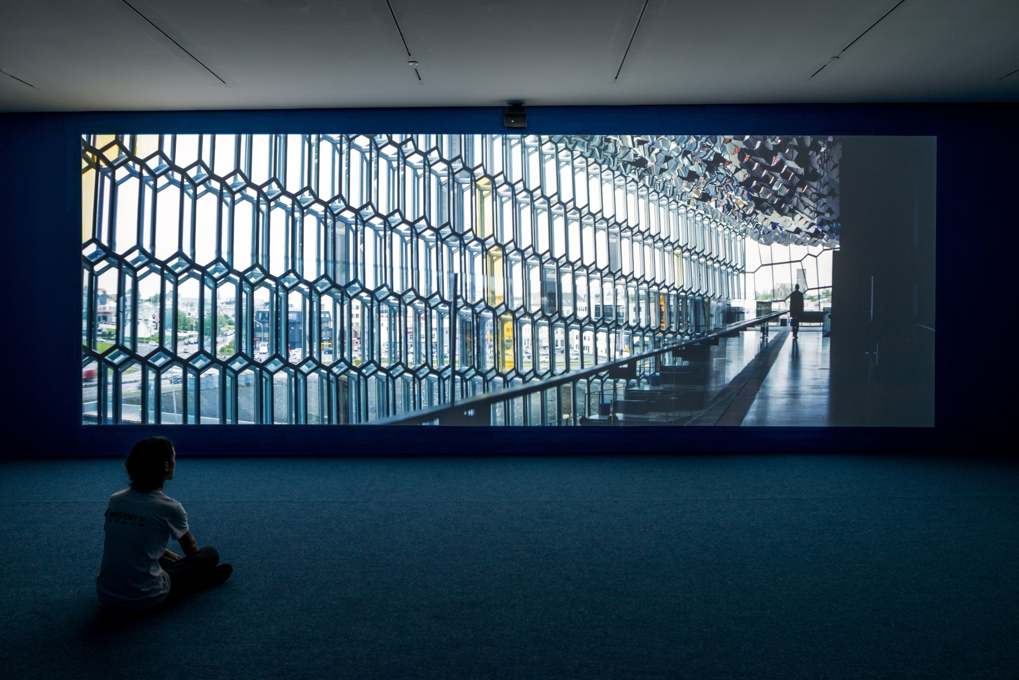 The Shadow Never Lies. Minsheng Museum, Shanghai, 2016  Double projection, edge blended, single screen ultra high definition with 5.1 surround sound, 66'57"