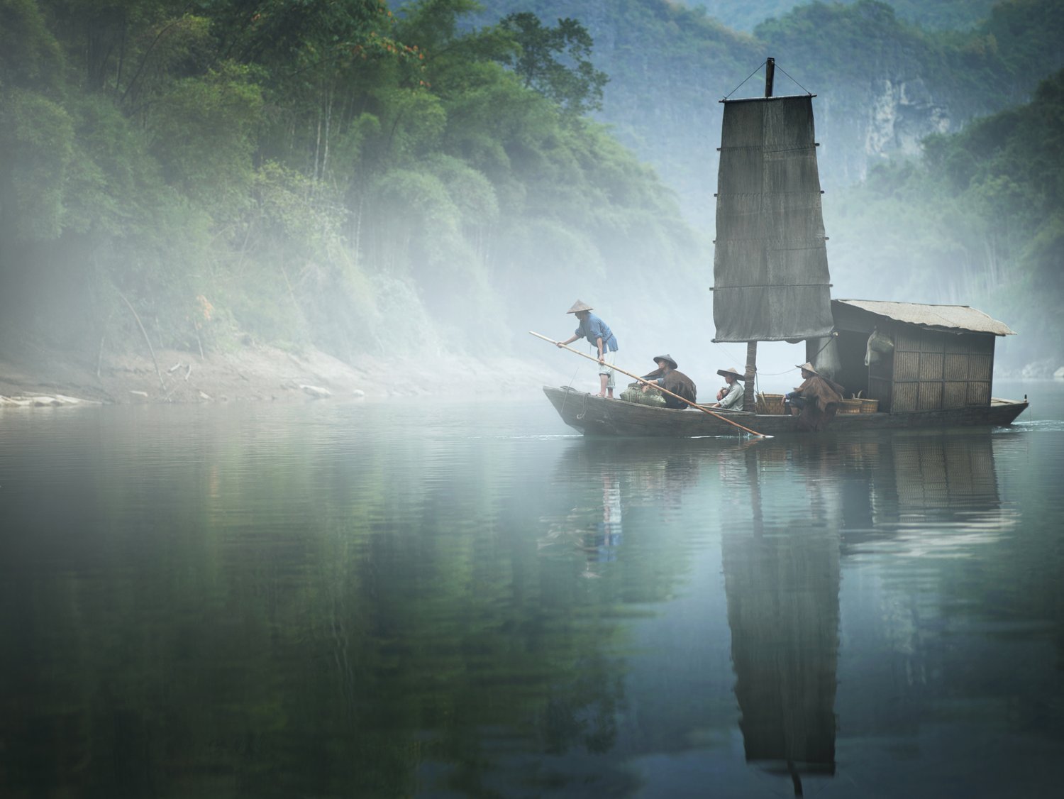 Isaac Julien, Yishan Island, Voyage (Ten Thousand Waves), 2010