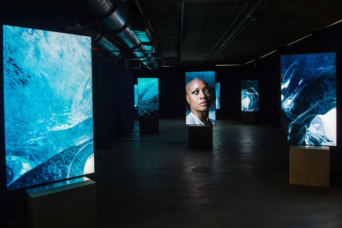 Installation Image Of Stones Against Diamonds By Isaac Julien For The Rolls Royce Art Programme