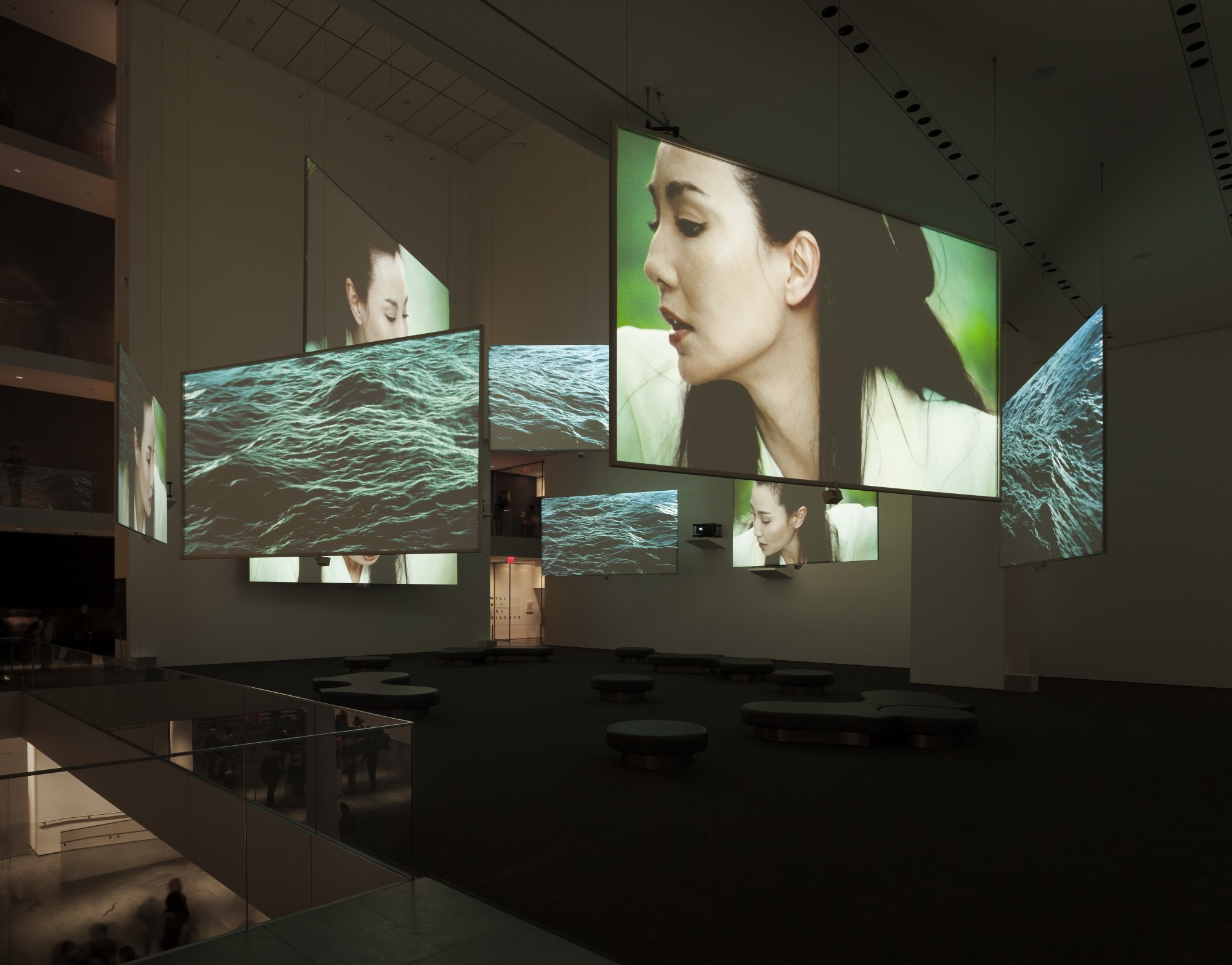 Isaac Julien: Ten Thousand Waves. The Museum of Modern Art (MoMA), New York, 2013  49'41'', nine-screen installation, 35mm film transferred to digital, colour, 9.2 sound