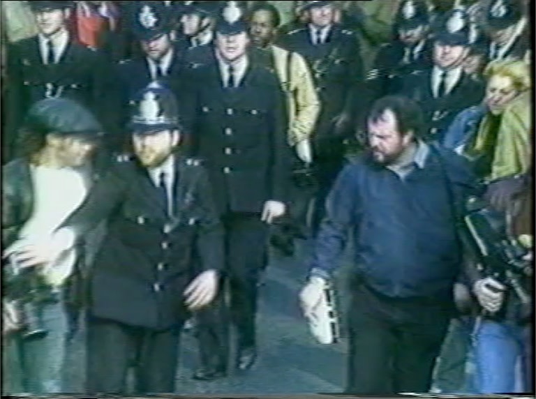 Roy Cornwall (later DOP in Territories) is harassed by the police